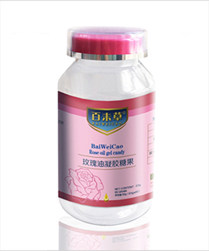 玫瑰油凝膠糖果